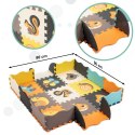 Mata edukacyjna piankowa puzzle zwierzątka kolorowa 114 x 114 cm 25 elementów Kik Sp. z o. o. Sp. k.