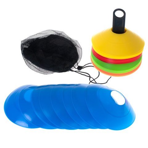 Pachołki grzybki treningowe do piłki nożnej 50 szt Kik Sp. z o. o. Sp. k.