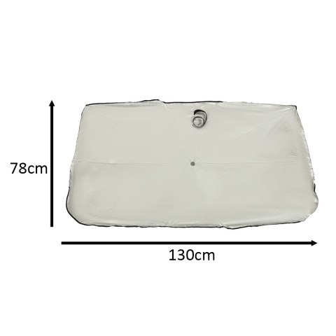 Parasol osłona mata na szybę antyszronowa przeciwsłoneczna samochodu 78x130cm Kik Sp. z o. o. Sp. k.