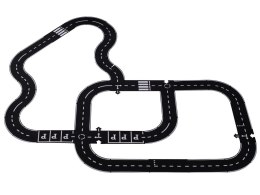 Puzzle kreatywne 2w1 droga jezdnia 40 elementów Kik Sp. z o. o. Sp. k.