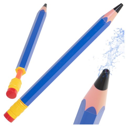 Sikawka strzykawka pompka na wodę ołówek 54-86cm niebieski Kik Sp. z o. o. Sp. k. Sikawka strzykawka pompka na wodę ołówek 54-86cm niebieski Kik Sp. z o. o. Sp. k.