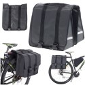 Torba sakwa RALLEX rowerowa podwójna dwukomorowa boczna na rower bagażnik 35L Kik Sp. z o. o. Sp. k.