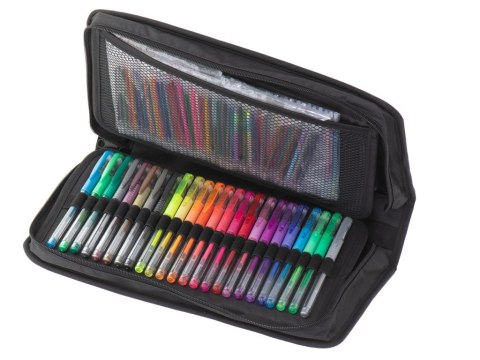Długopisy żelowe kolorowe w etui 120szt + 120 wkładów Kik Sp. z o. o. Sp. k. Długopisy żelowe kolorowe w etui 120szt + 120 wkładów Kik Sp. z o. o. Sp. k.