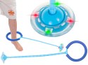 Hula hop na nogę skakanka skipper piłka świecąca migająca LED niebieska Kik Sp. z o. o. Sp. k.