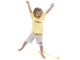 Hula hop na nogę skakanka skipper piłka świecąca migająca LED żółta Kik Sp. z o. o. Sp. k.
