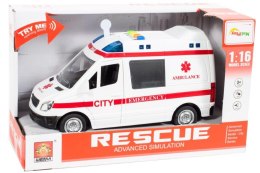 Karetka ambulans z dźwiękiem napędem 1:16 Malis Sp. z o. o.