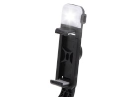 Kijek do selfie lampka LED statyw tripod czarny Kik Sp. z o. o. Sp. k.