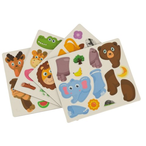 Książeczka magnetyczna układanka puzzle na magnes zwierzęta safari 47el. Kik Sp. z o. o. Sp. k. Książeczka magnetyczna układanka puzzle na magnes zwierzęta safari 47el. Kik Sp. z o. o. Sp. k.