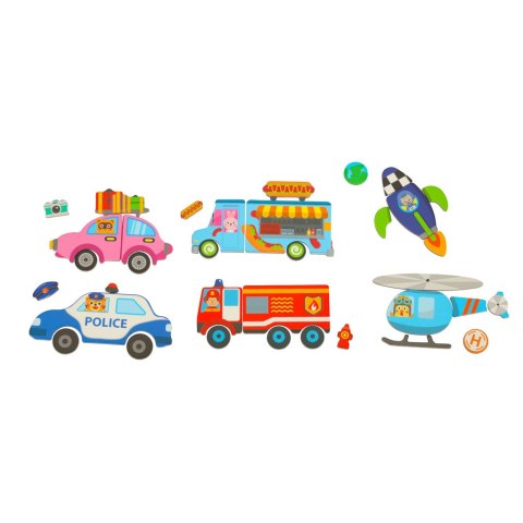 Książeczka magnetyczna układanka puzzle z magnesem środki transportu Kik Sp. z o. o. Sp. k. Książeczka magnetyczna układanka puzzle z magnesem środki transportu Kik Sp. z o. o. Sp. k.