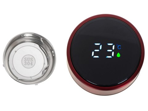 Kubek bidon termiczny termos smart LED 500ml bordowy Kik Sp. z o. o. Sp. k. Kubek bidon termiczny termos smart LED 500ml bordowy Kik Sp. z o. o. Sp. k.