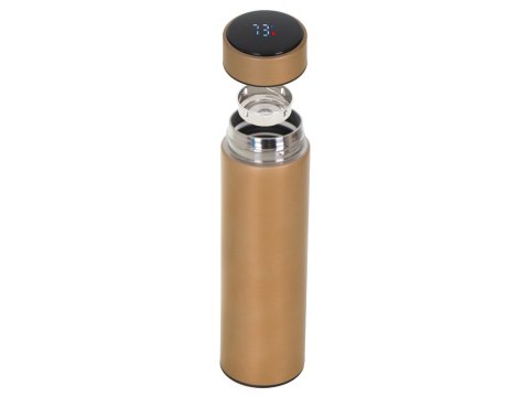 Kubek bidon termiczny termos smart LED 500ml złoty Kik Sp. z o. o. Sp. k. Kubek bidon termiczny termos smart LED 500ml złoty Kik Sp. z o. o. Sp. k.