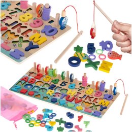 Liczydło drewniane rybki łowienie rybek alfabet cyfry Kik Sp. z o. o. Sp. k.