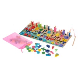 Liczydło drewniane rybki łowienie rybek alfabet cyfry Kik Sp. z o. o. Sp. k.