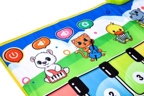 Mata muzyczna interaktywna pianinko z nagrywaniem Malis Sp. z o. o.