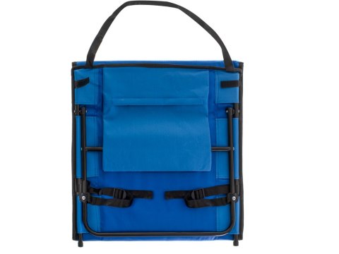 Mata plażowa z oparciem leżak składany granatowy Kik Sp. z o. o. Sp. k.