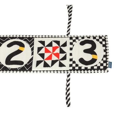 Ochraniacz do łóżeczka książeczka mata kontrastowa Kik Sp. z o. o. Sp. k.