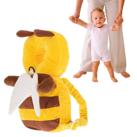 Ochrona głowy poduszka do nauki chodzenia plecak bezpieczeństwa przed upadkiem pszczoła Kik Sp. z o. o. Sp. k.