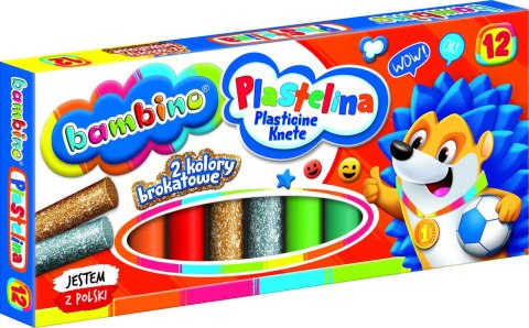 Plastelina Bambino 12 kolorów St. Majewski Sp. z o. o. Plastelina Bambino 12 kolorów St. Majewski Sp. z o. o.