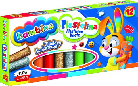 Plastelina Bambino 12 kolorów St. Majewski Sp. z o. o. Plastelina Bambino 12 kolorów St. Majewski Sp. z o. o.