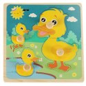 Puzzle drewniane sorter układanka kaczuszka kaczka Kik Sp. z o. o. Sp. k.