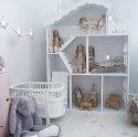 Regał na książki dla dzieci półka domek na zabawki 2w1 LULILO CALLA 116cm XXL Kik Sp. z o. o. Sp. k.