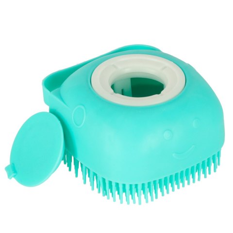 Szczotka silikonowa czyścik myjka do mycia psów kotów z dozownikiem miętowa Kik Sp. z o. o. Sp. k.