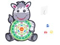 Tarcza Dart z rzutkami piłkami na rzep celowanie rzut do celu zebra Kik Sp. z o. o. Sp. k.
