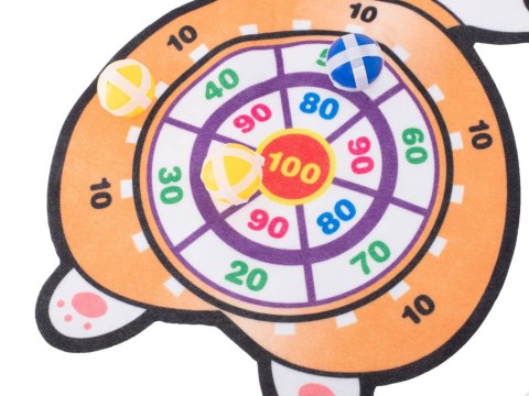 Tarcza Dart z rzutkami piłkami na rzep corgi Kik Sp. z o. o. Sp. k.