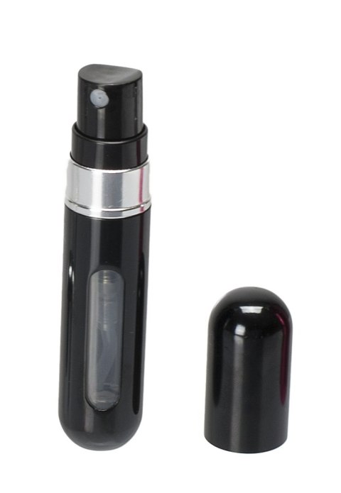 Atomizer podróżny do perfum 5ml dozownik czarny Kik Sp. z o. o. Sp. k. Atomizer podróżny do perfum 5ml dozownik czarny Kik Sp. z o. o. Sp. k.