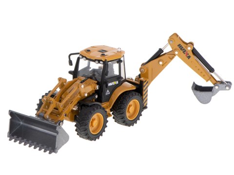 Koparka ładowarka metalowa z ruchomymi łyżkami Die-Cast H-toys 1704 1:50 Kik Sp. z o. o. Sp. k. Koparka ładowarka metalowa z ruchomymi łyżkami Die-Cast H-toys 1704 1:50 Kik Sp. z o. o. Sp. k.