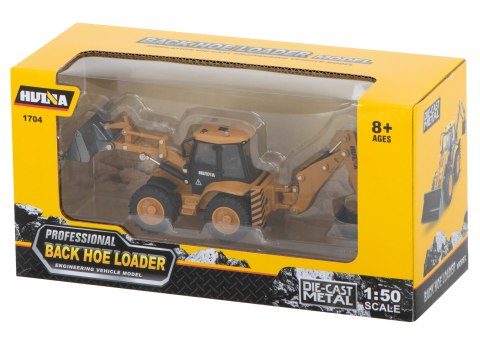 Koparka ładowarka metalowa z ruchomymi łyżkami Die-Cast H-toys 1704 1:50 Kik Sp. z o. o. Sp. k. Koparka ładowarka metalowa z ruchomymi łyżkami Die-Cast H-toys 1704 1:50 Kik Sp. z o. o. Sp. k.