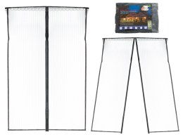 Moskitiera siatka magnetyczna na drzwi 85x210cm CZARNA Kik Sp. z o. o. Sp. k.