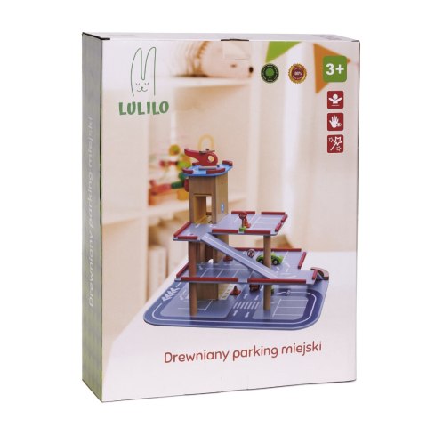 Parking drewniany garaż LULILO BENINO piętrowy Kik Sp. z o. o. Sp. k.