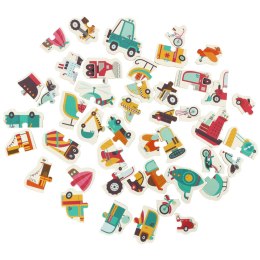 Puzzle w puszce pojazdy 24 puzzle Kik Sp. z o. o. Sp. k.
