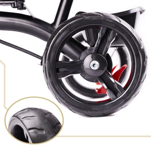 Rowerek trójkołowy Trike Fix Lite 3w1 z daszkiem obracany regulowany spacerówka prowadnik pasy granatowy Kik Sp. z o. o. Sp. k. Rowerek trójkołowy Trike Fix Lite 3w1 z daszkiem obracany regulowany spacerówka prowadnik pasy granatowy Kik Sp. z o. o. Sp. k.