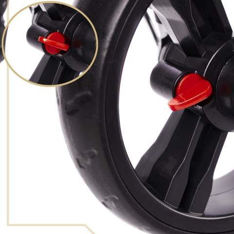 Rowerek trójkołowy Trike Fix Lite 3w1 z daszkiem obracany regulowany spacerówka prowadnik pasy granatowy Kik Sp. z o. o. Sp. k. Rowerek trójkołowy Trike Fix Lite 3w1 z daszkiem obracany regulowany spacerówka prowadnik pasy granatowy Kik Sp. z o. o. Sp. k.