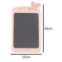 Tablet graficzny do rysowania dla dzieci znikopis tablica ekran LCD 8,5' królik róż Kik Sp. z o. o. Sp. k.