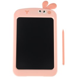Tablet graficzny do rysowania dla dzieci znikopis tablica ekran LCD 8,5' królik róż Kik Sp. z o. o. Sp. k.