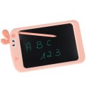 Tablet graficzny do rysowania dla dzieci znikopis tablica ekran LCD 8,5' królik róż Kik Sp. z o. o. Sp. k.