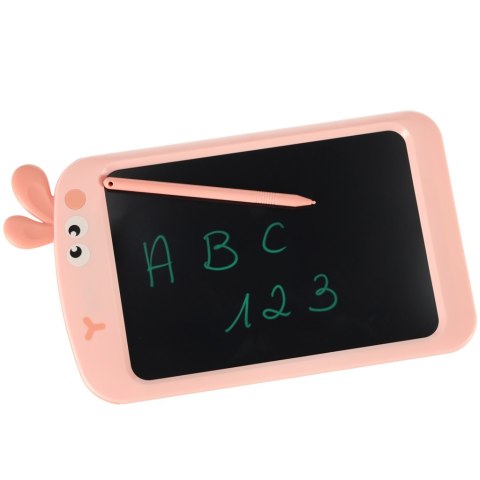 Tablet graficzny do rysowania dla dzieci znikopis tablica ekran LCD 8,5' królik róż Kik Sp. z o. o. Sp. k. Tablet graficzny do rysowania dla dzieci znikopis tablica ekran LCD 8,5' królik róż Kik Sp. z o. o. Sp. k.