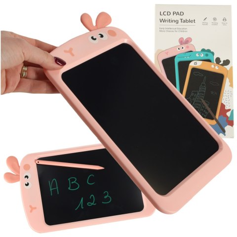 Tablet graficzny do rysowania dla dzieci znikopis tablica ekran LCD 8,5' królik róż Kik Sp. z o. o. Sp. k. Tablet graficzny do rysowania dla dzieci znikopis tablica ekran LCD 8,5' królik róż Kik Sp. z o. o. Sp. k.