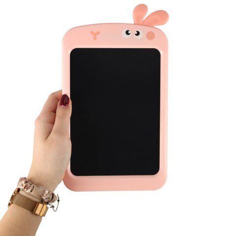 Tablet graficzny do rysowania dla dzieci znikopis tablica ekran LCD 8,5' królik róż Kik Sp. z o. o. Sp. k. Tablet graficzny do rysowania dla dzieci znikopis tablica ekran LCD 8,5' królik róż Kik Sp. z o. o. Sp. k.