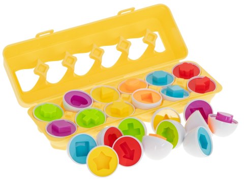 Układanka edukacyjna sorter dopasuj kształty jajka 12 sztuk Kik Sp. z o. o. Sp. k. Układanka edukacyjna sorter dopasuj kształty jajka 12 sztuk Kik Sp. z o. o. Sp. k.