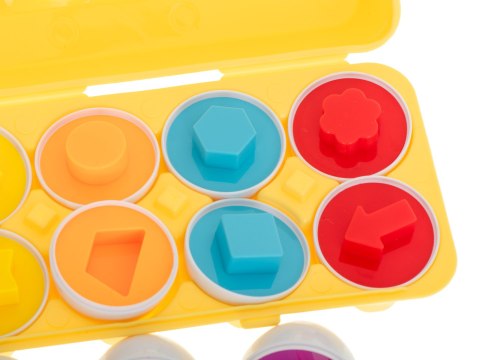 Układanka edukacyjna sorter dopasuj kształty jajka 12 sztuk Kik Sp. z o. o. Sp. k. Układanka edukacyjna sorter dopasuj kształty jajka 12 sztuk Kik Sp. z o. o. Sp. k.