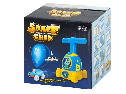 Wyrzutnia balonów samochód aerodynamiczny kapsuła zestaw 15 elementów Kik Sp. z o. o. Sp. k.