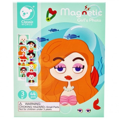 CLASSIC WORLD Układanka Magnetyczna Księżniczki 44 el. CLASSIC WORLD Układanka Magnetyczna Księżniczki 44 el.