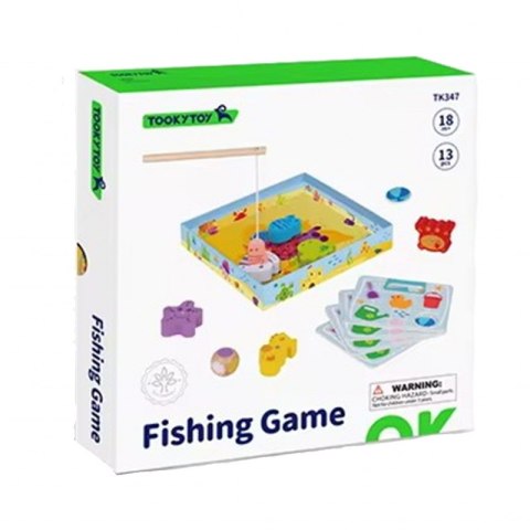 TOOKY TOY Gra Łowienie Rybek Gra Zręcznościowa TOOKY TOY Gra Łowienie Rybek Gra Zręcznościowa