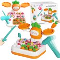WOOPIE Gra MONTESSORI 4w1 Łowienie Rybek Waga Szalkowa Uderz w Kreta i Marchewki
