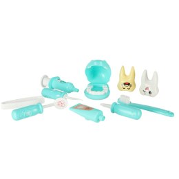 Dentysta zestaw lekarski hipopotam niebieski Kik Sp. z o. o. Sp. k.