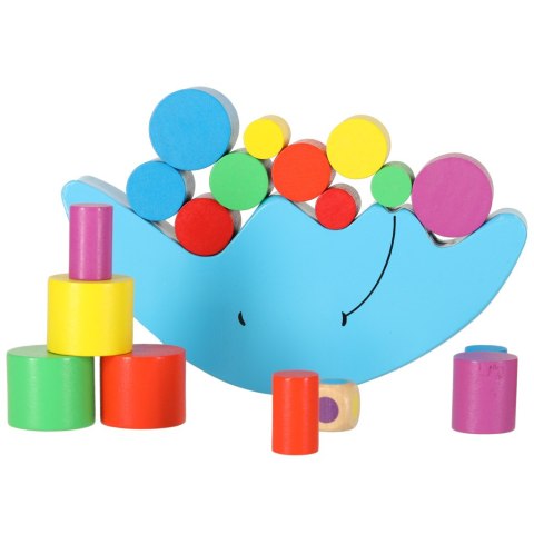 Gra zręcznościowa montessori układanka balansująca klocki drewniane księżyc Kik Sp. z o. o. Sp. k. Gra zręcznościowa montessori układanka balansująca klocki drewniane księżyc Kik Sp. z o. o. Sp. k.